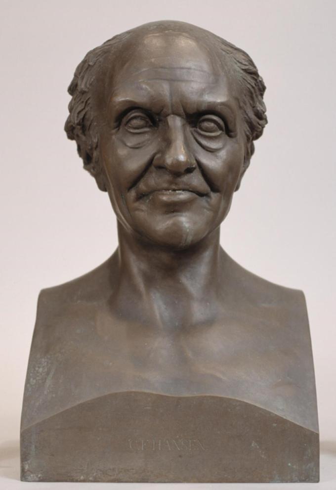 C.F. Hansen. Buste af Hermann Ernst Freund fra 1830. C.F. Hansen. Buste af Hermann Ernst Freund fra 1830.