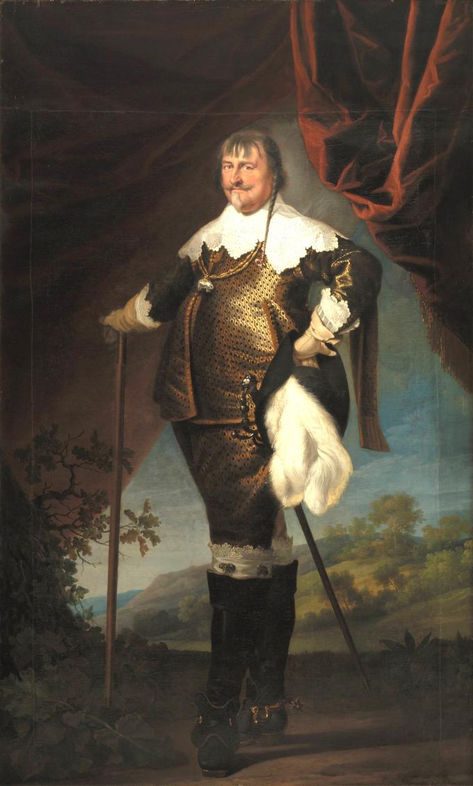 Christian 4. malet af Karel van Mander 3. i 1638-1641. Christian 4. malet af Karel van Mander 3. i 1638-1641.