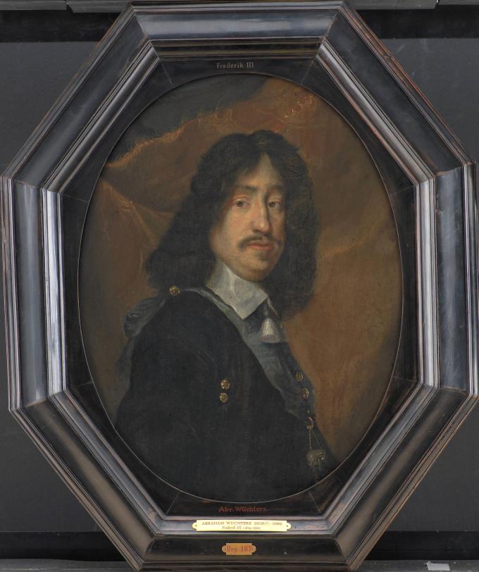 Frederik 3. Maleri af Abraham Wuchters, formodentlig fra 1646. Frederik 3. Maleri af Abraham Wuchters, formodentlig fra 1646.
