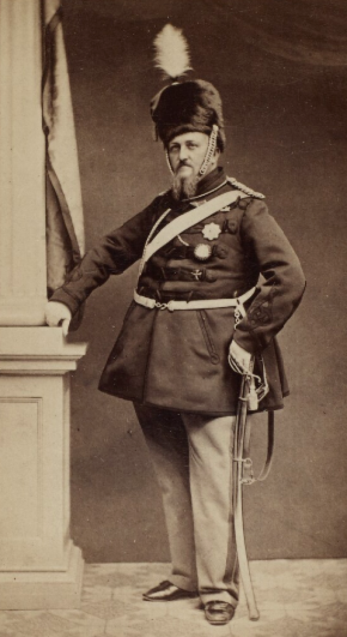 Frederik 7. Foto fra ca. 1862. Frederik 7. var den første danske konge, der blev fotograferet. Frederik 7. Foto fra ca. 1862. Frederik 7. var den første danske konge, der blev fotograferet.