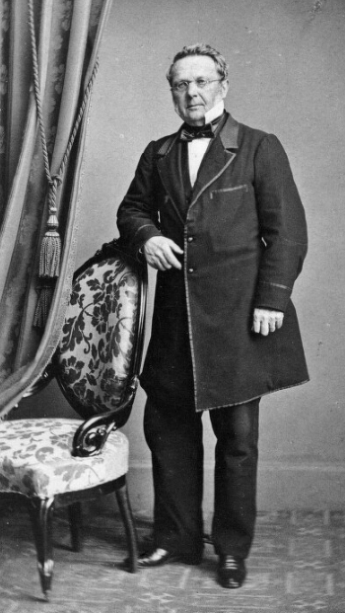 F.F. Tillisch. Udateret fotografi. F.F. Tillisch. Udateret fotografi.