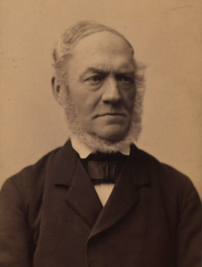 Carl Ploug. Foto fra 1887. Carl Ploug. Foto fra 1887.