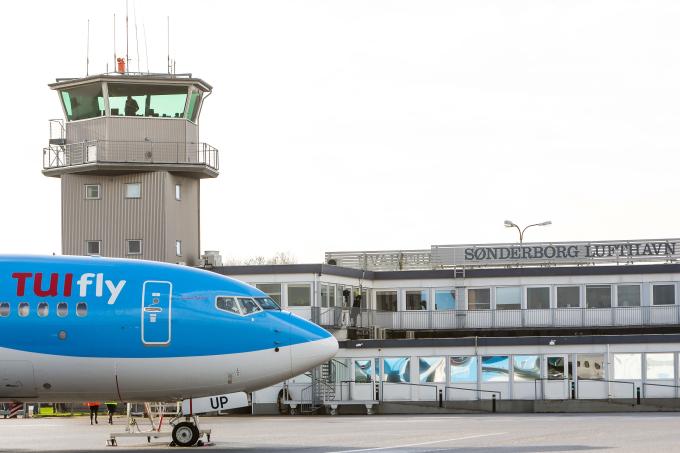Sønderborg Lufthavn. Foto fra 2015. Sønderborg Lufthavn. Foto fra 2015.