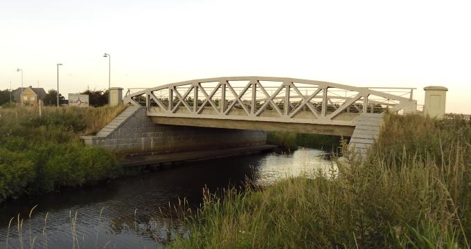 Broen over Brede Å nær Bredebro. Foto fra 2018. Broen over Brede Å nær Bredebro. Foto fra 2018.