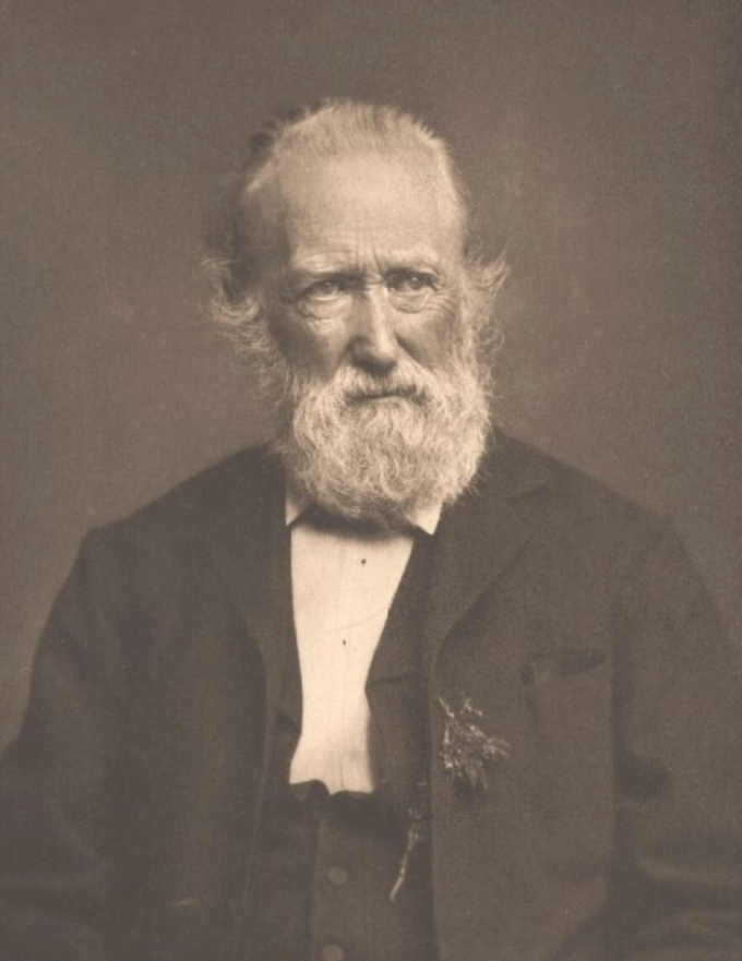 Theodor Storm. Foto fra 1885-1889. Theodor Storm. Foto fra 1885-1889.