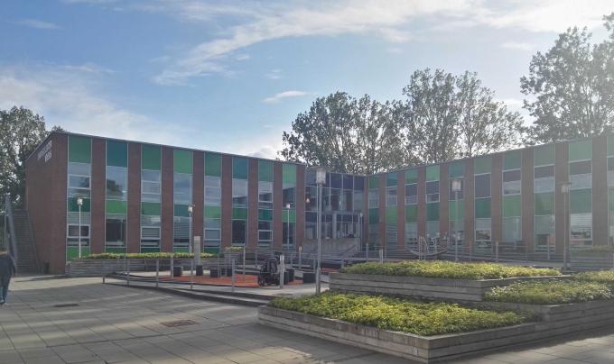 Det tidligere rådhus i Vojens, i dag er det Sundhedscenter Vojens. Det tidligere rådhus i Vojens, i dag er det Sundhedscenter Vojens.
