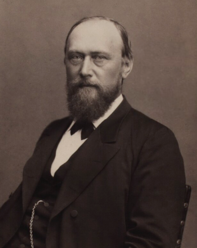 A.D. Jørgensen. Udateret fotografi. A.D. Jørgensen. Udateret fotografi.