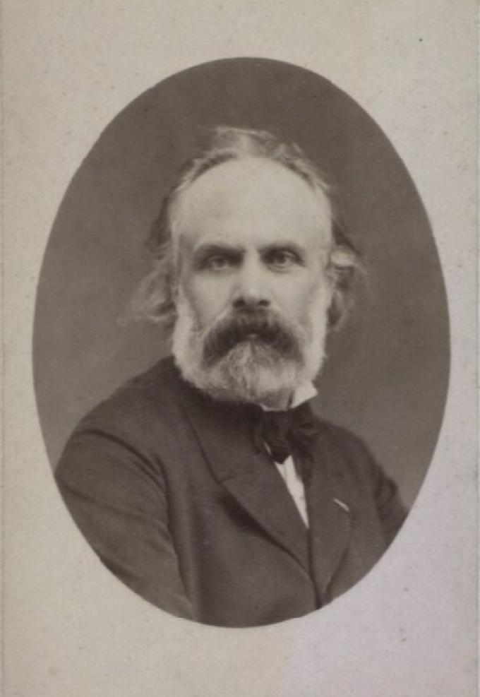 Lorenz Frølich. Foto fra ca. 1880. Lorenz Frølich. Foto fra ca. 1880.