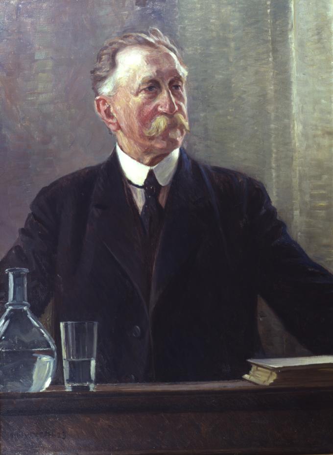 Portræt af H.P. Hanssen Portræt af H.P. Hanssen