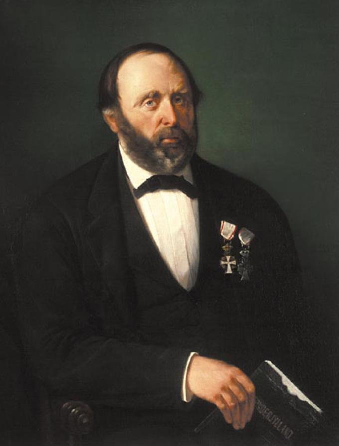 H.A. Krüger malet af C.A. Schleisner H.A. Krüger malet af C.A. Schleisner
