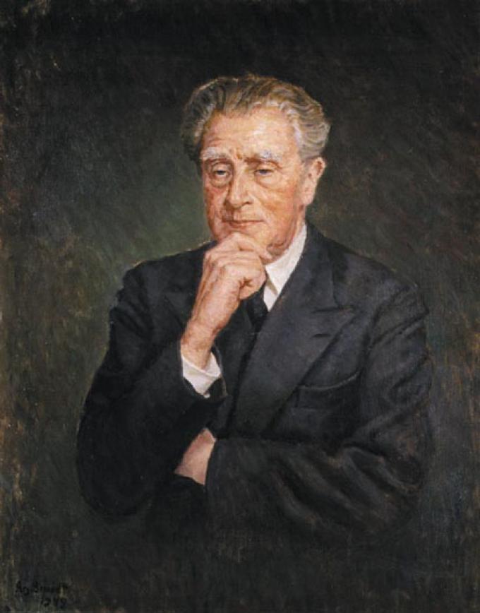 Otto Didrik Schack malet af Agnes Smidt Otto Didrik Schack malet af Agnes Smidt