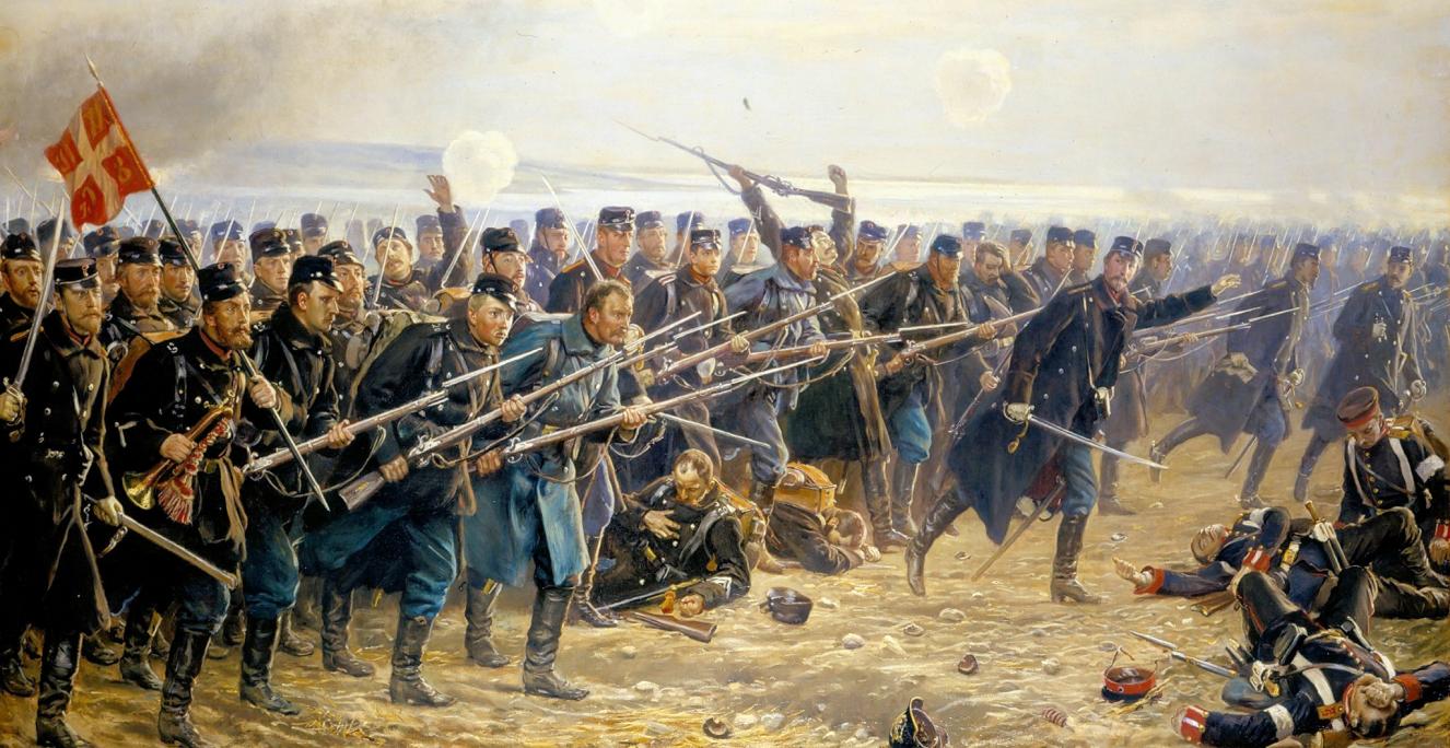 8. brigades angreb ved Dybbøl i 1864 8. brigades angreb ved Dybbøl i 1864